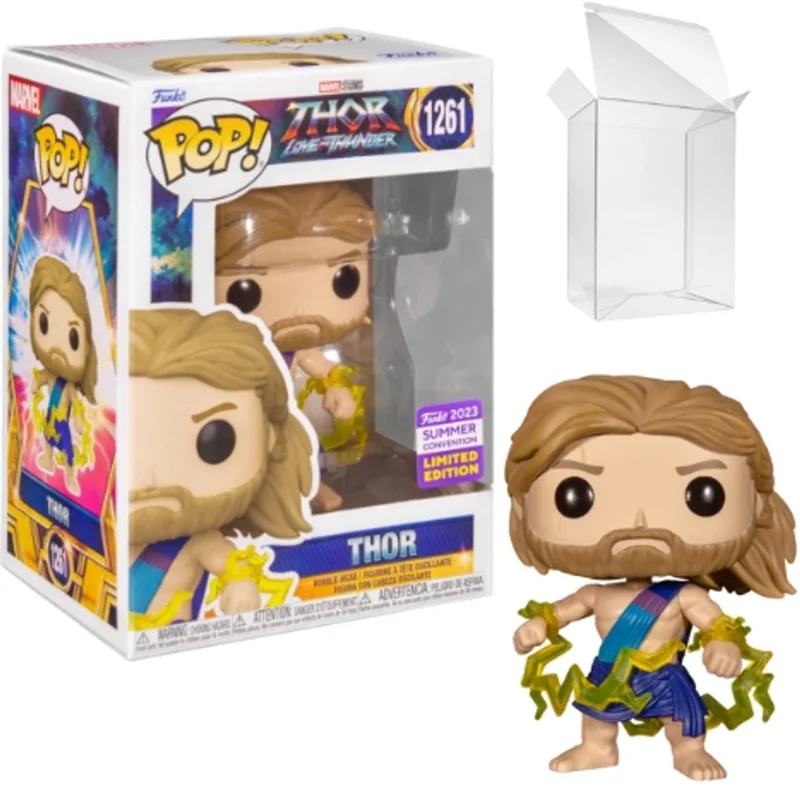 Thor 4: Love and Thunder - Thor Pop! Vinyl Figure (2023 Summer Convention Exclusive) by Funko in Multicolour – product photo