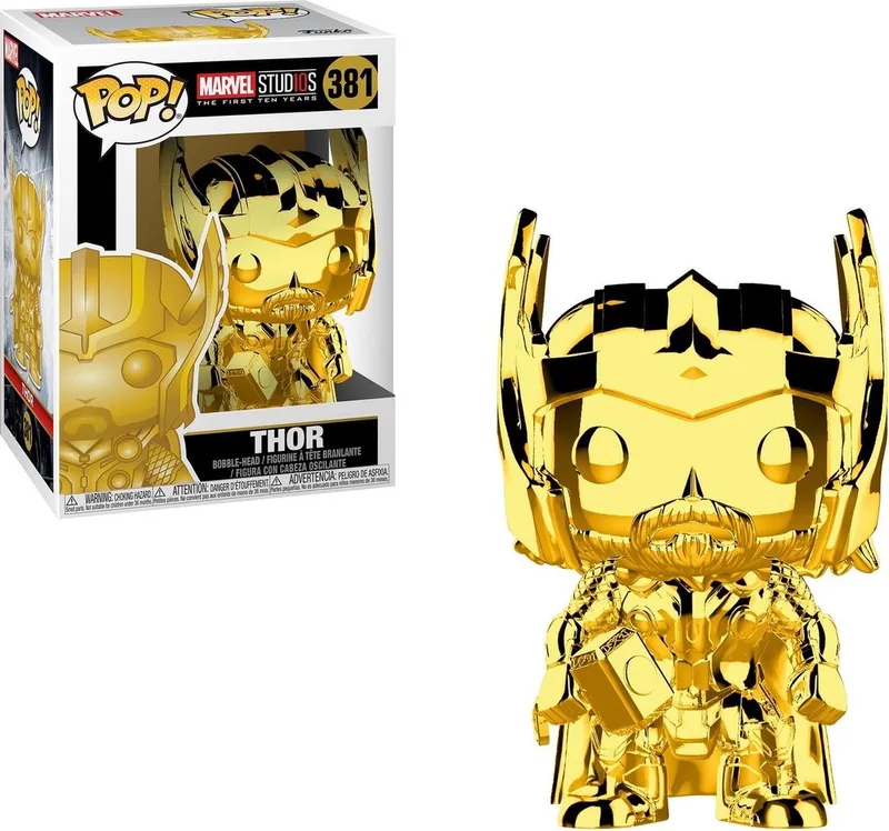 Thor (Chrome) #378 - Marvel - 10 year Anniversary by Funko in Multicolour – product photo