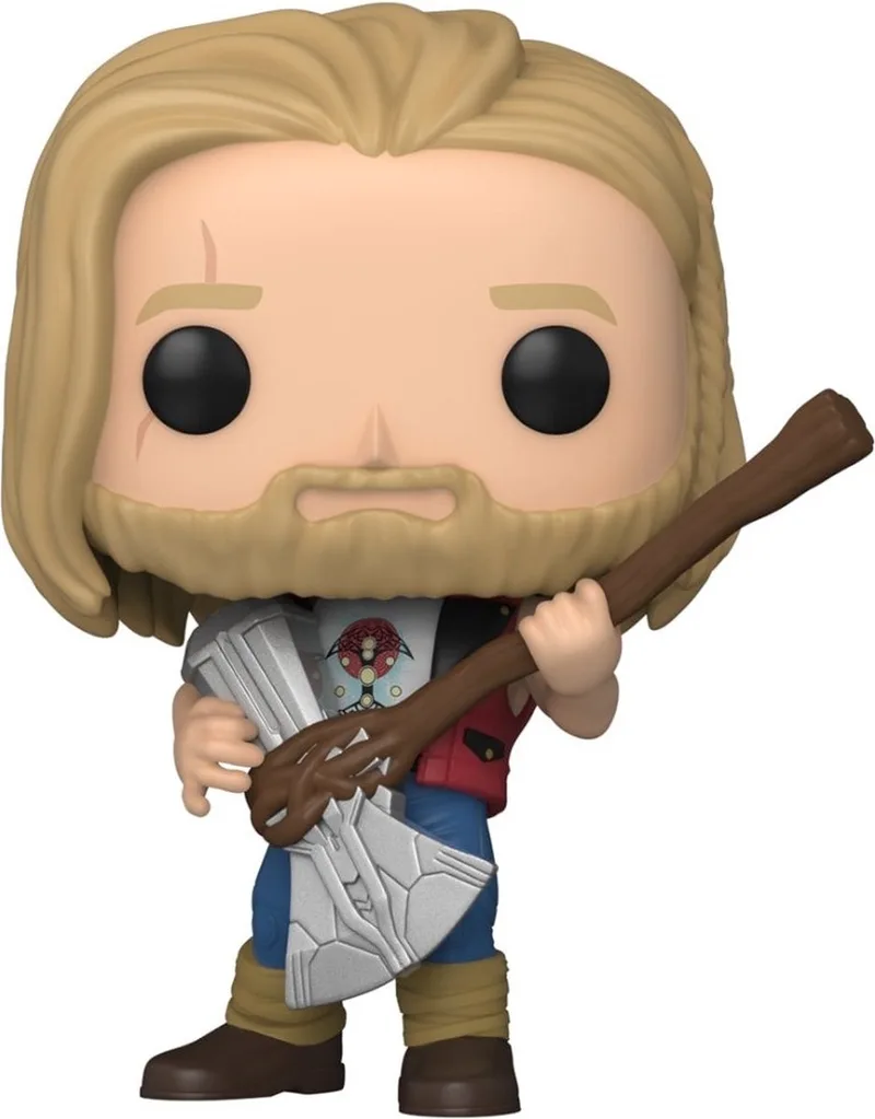 Thor - Thor: Love And Thunder POP! Marvel Ravager Thor 9 cm Verzamelfiguur by Funko in Multicolours – product photo