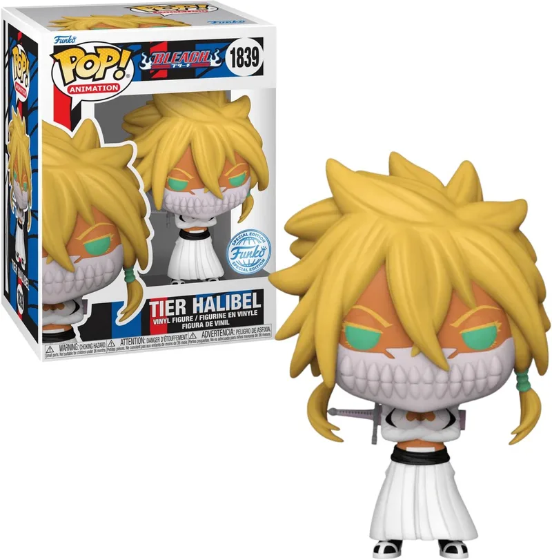 Tier Halibel 1839 Bleach Exclusive van Funko in Meerkleurig – productfoto