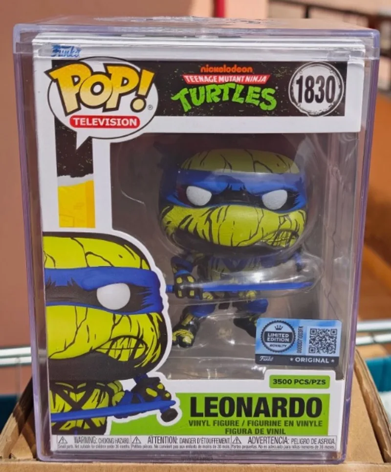 TMNT Leonardo (Deco) #1830 Funko Shop Exclusive LE 3500 w/ Hard Stack by Funko in Blue – product photo