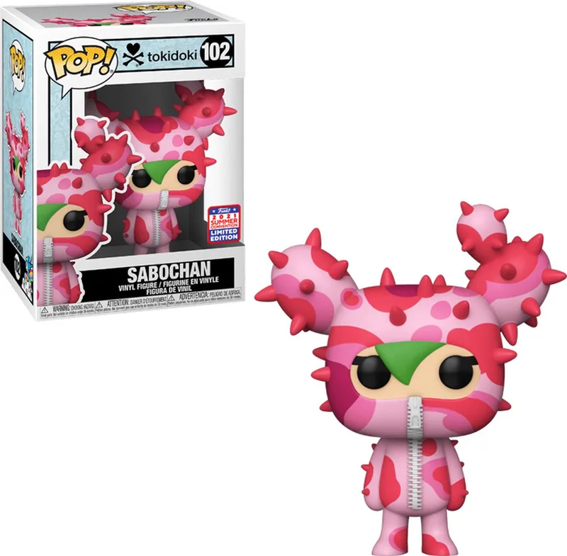 Tokidoki Verzamelfiguur POP! Sabochan Exclusive 9 cm Multicolours van Funko in Meerkleurig – productfoto