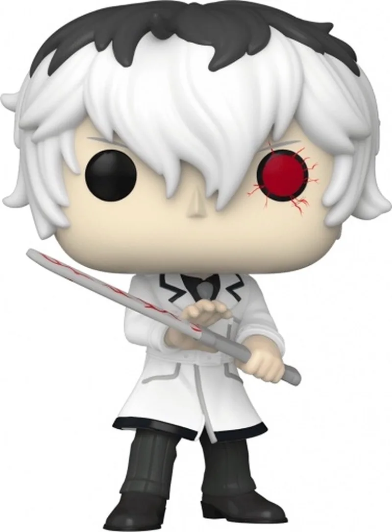 Tokyo Ghoul - POP! Animation Haise Sasaki In White Outfit 9 cm Verzamelfiguur by Funko in Multicolours – product photo
