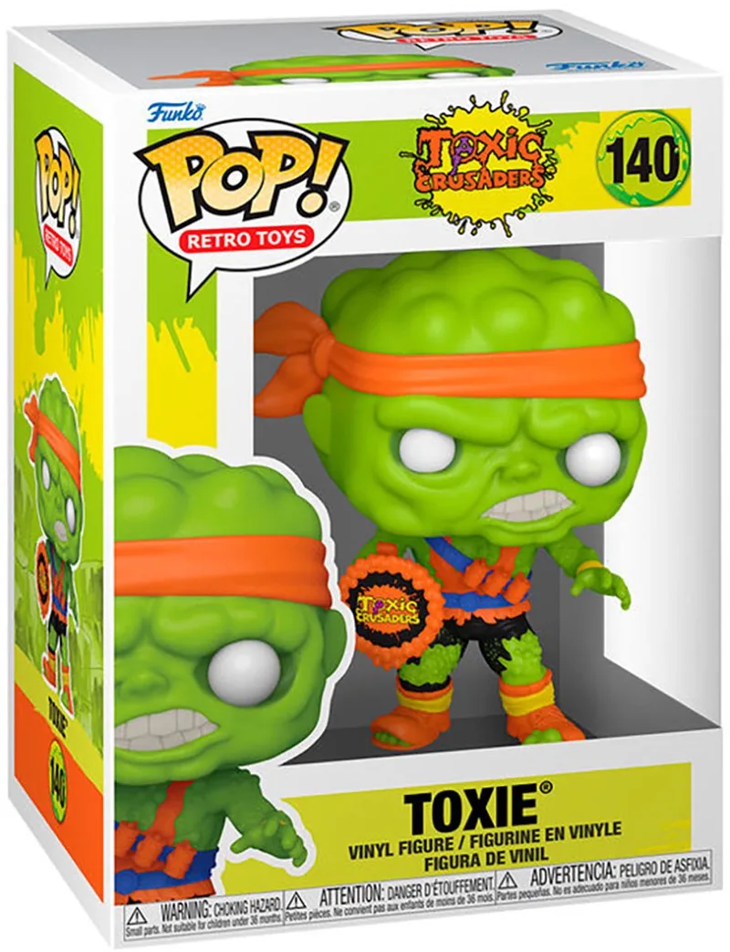 Toxic Crusaders Toxic Vinyl Figur 140 Funko Pop! meerkleurig PVC - Fan merch, Film, Horror van Funko in Meerkleurig – productfoto
