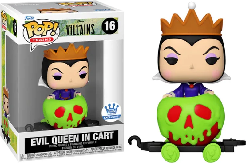 Train: Disney Villains - Evil Queen in Cart Funko-Shop Exclusive by Funko in Multicolour – product photo