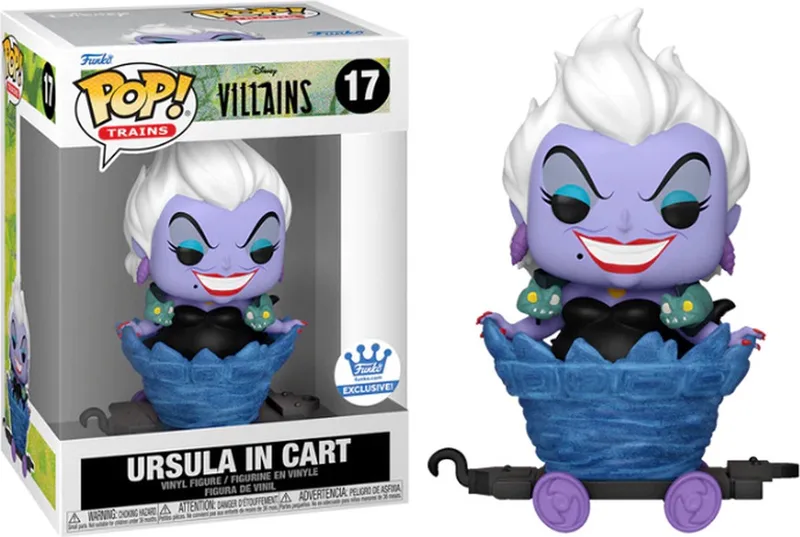 Train: Disney Villains - Ursula in Cart Funko-Shop Exclusive van Funko in Meerkleurig – productfoto