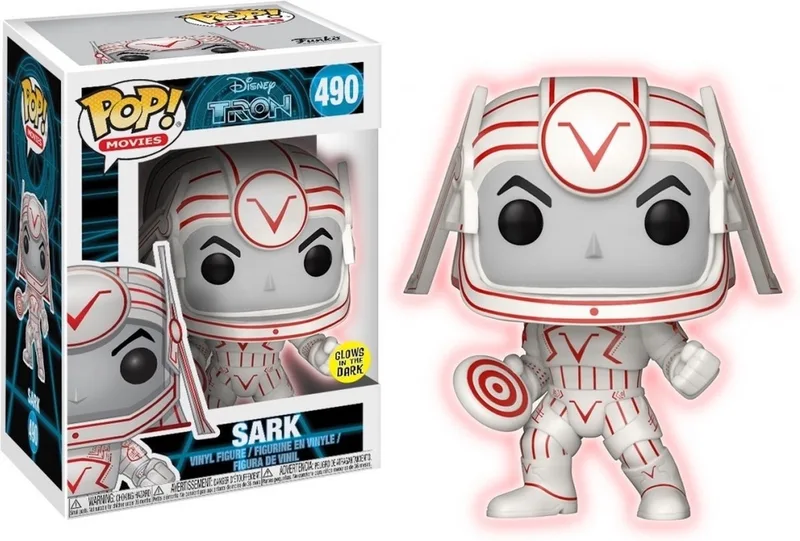 Tron Sark Vinyl Figure - Verzamelfiguur från Funko i Flerfärgad – produktbild