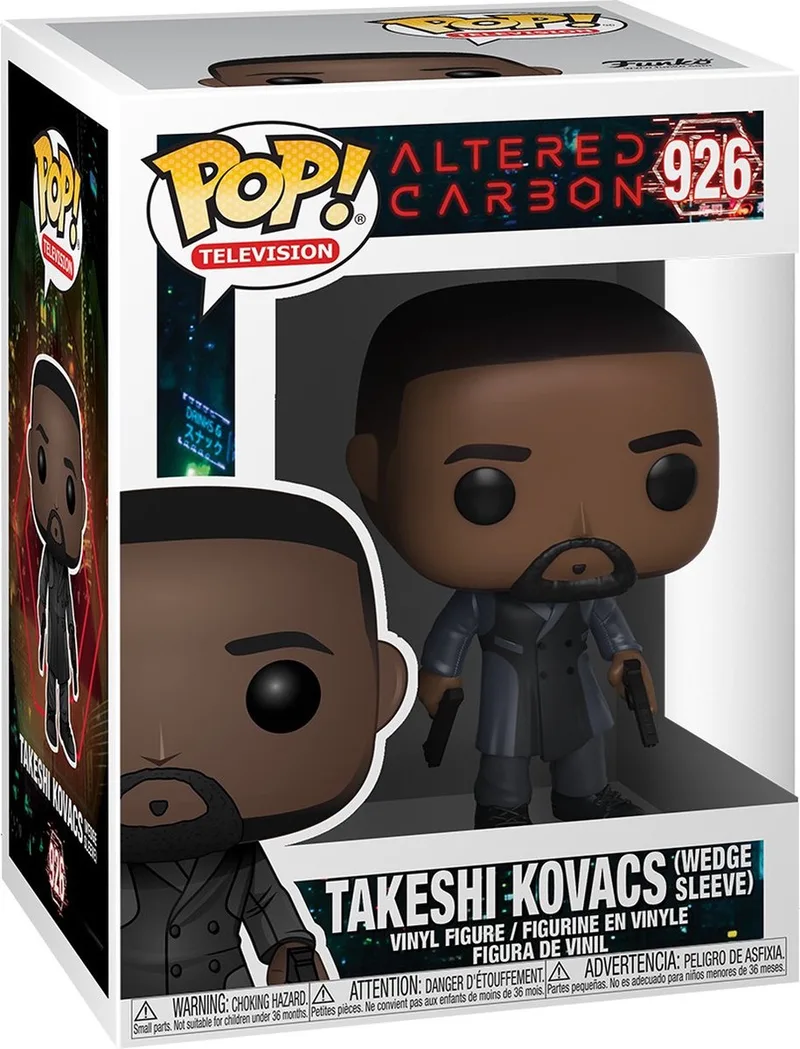 Tv: Altered Carbon - Wedge Sleeve 9 Cm van Funko in Zwart – productfoto