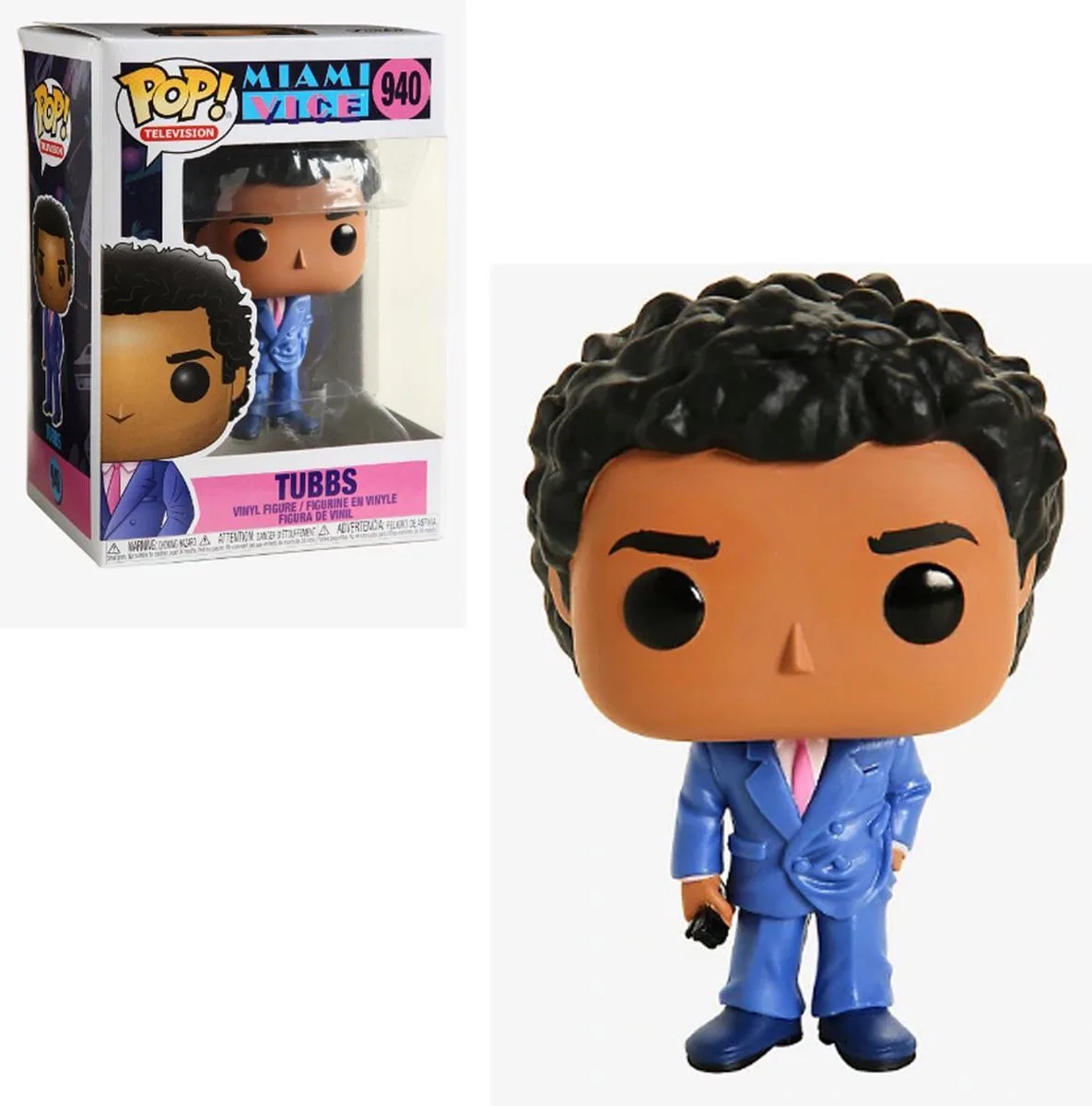 TV - Funko Pop N° 940 - Miami Vice S2 - Tubbs från Funko i Flerfärgad – produktbild