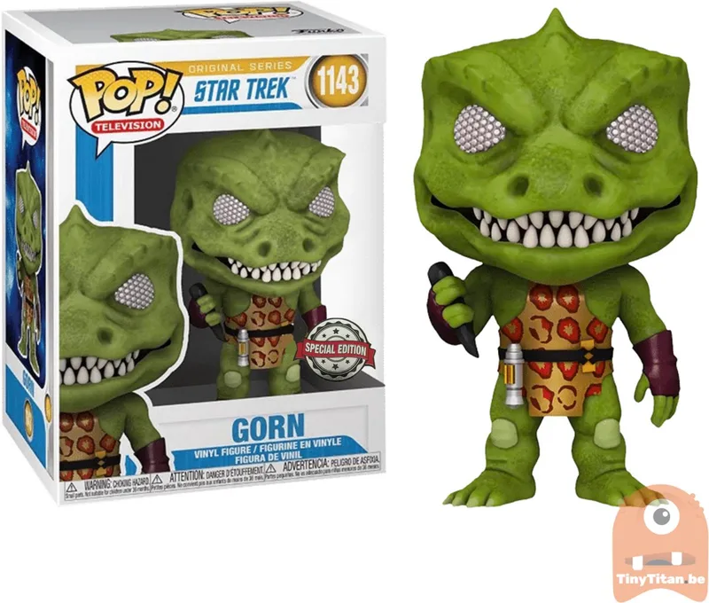 TV Star Trek Gorn #1143 Exclusive van Funko – productfoto