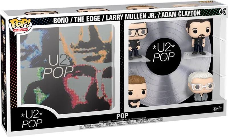 U2 - POP! Albums DLX 4-Pack POP 9 cm Verzamelfiguur van Funko in Multicolours – productfoto