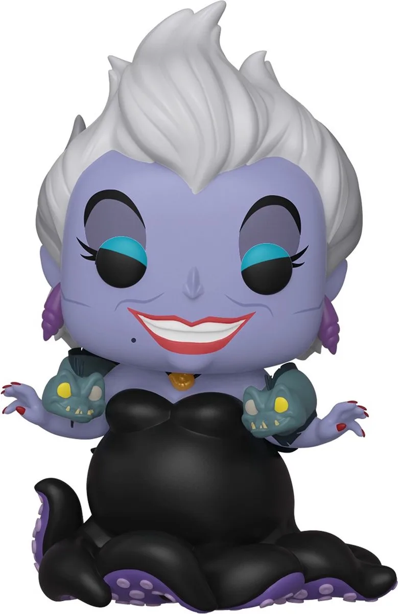 Ursula met Eels POP! Disney Vinyl Figure - 9 cm - The Little Mermaid van Funko in Multicolours – productfoto