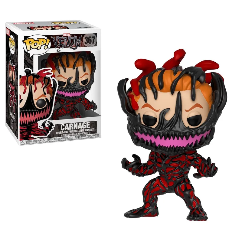 Venom - POP! Vinyl Bobble-Head Carnage 9 cm Verzamelfiguur by Funko in Multicolours – product photo