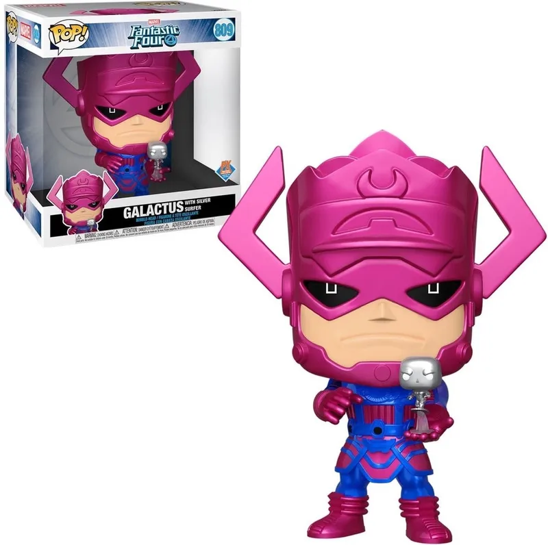 Verzamelfiguur Marvel Super Sized Jumbo POP! Galactus With Silver Surfer Special Edition 25 cm by Funko in Multicolours – product photo