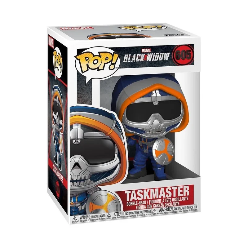 VINYL - Marvel Black Widow - Taskmaster w/ shield van Funko in Blauw – productfoto