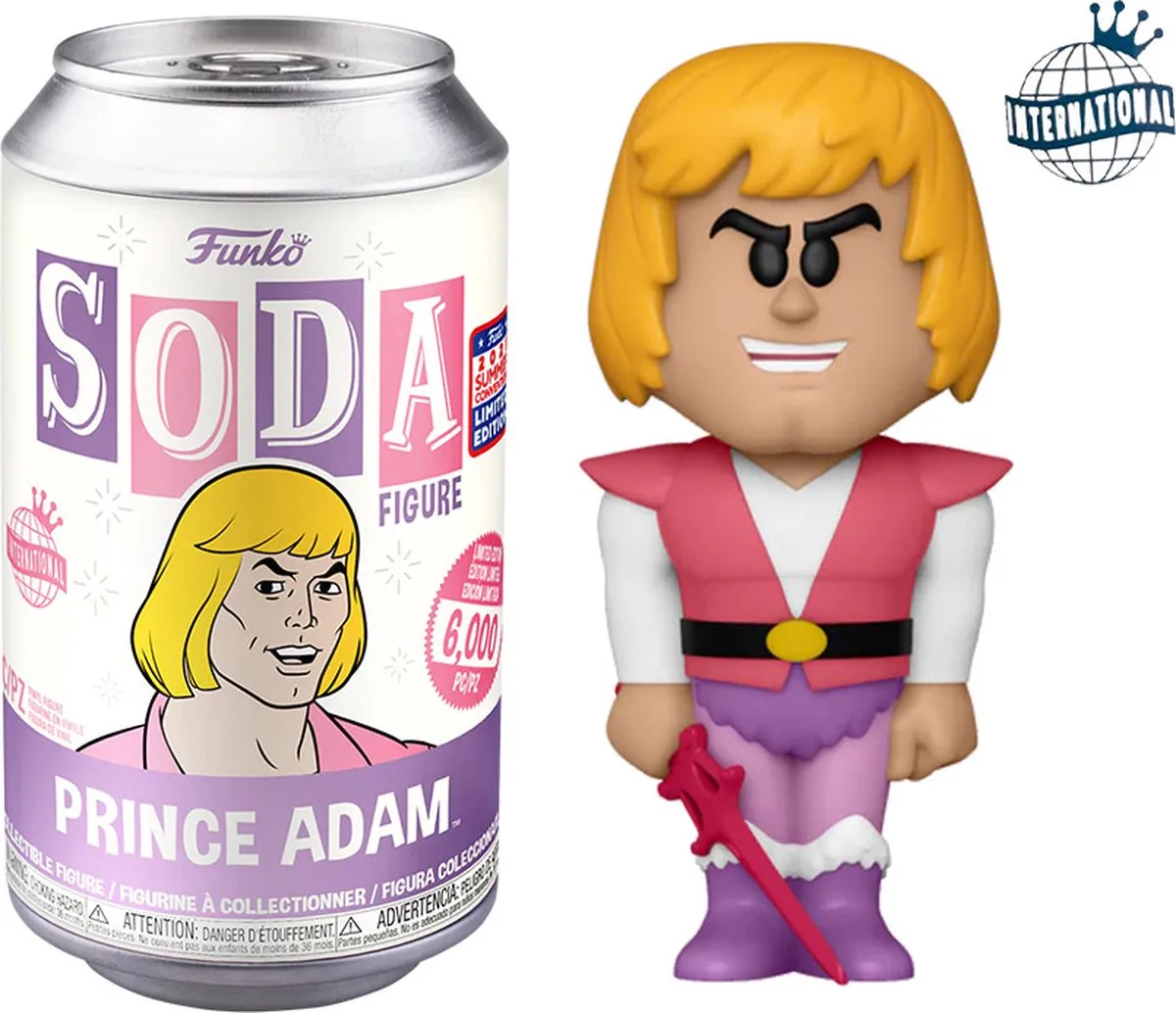 Vinyl Soda Figure Masters of the Universe - Prince Adam LE 6000 SDCC by Funko in Multicolour – product photo