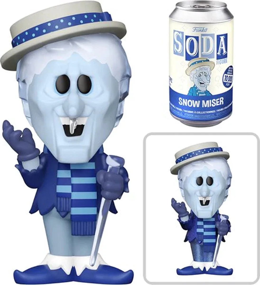 Vinyl Soda Figure Santa Claus - Snow Miser. LE 7500 von Funko in Mehrfarbig – Produktfoto