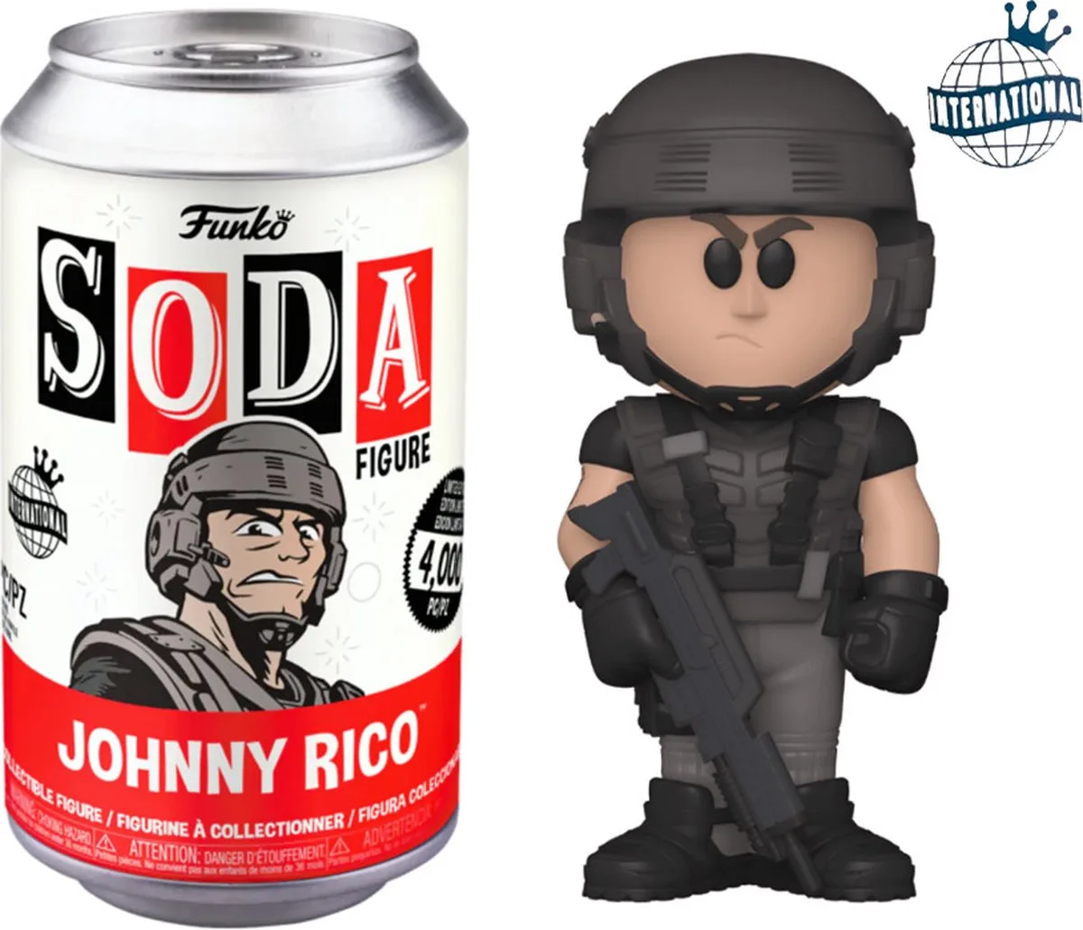 Vinyl Soda Figure Starship troopers - Johnny Rico LE 4000 by Funko in Multicolour – product photo