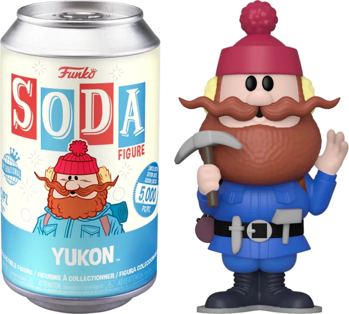 Vinyl Soda Figure Yukon - Rudolph the Red nosed Reindeer LE 5000 Pcs by Funko in Multicolour – product photo