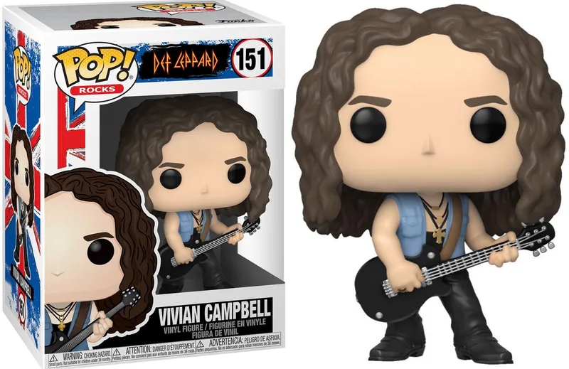 Vivian Campbell – Def Leppard – Verzamelfiguur by Funko in Multicolour – product photo