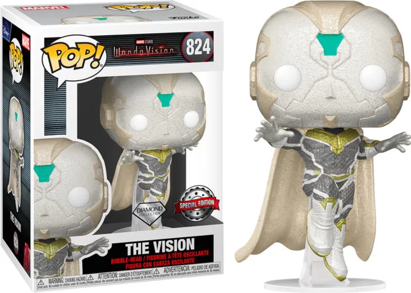 WandaVision - The Vision Diamond Glitter Exclusive by Funko in Multicolour – product photo