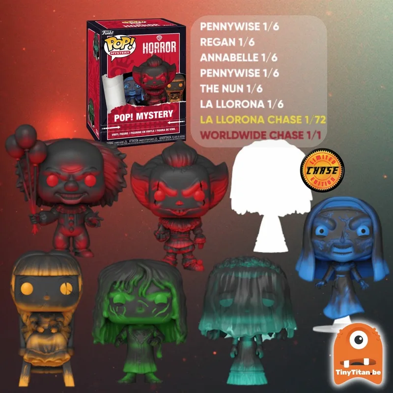 WARNER BROS HORROR - Pop Mystery - 1 Blind Box by Funko in Multicolour – product photo