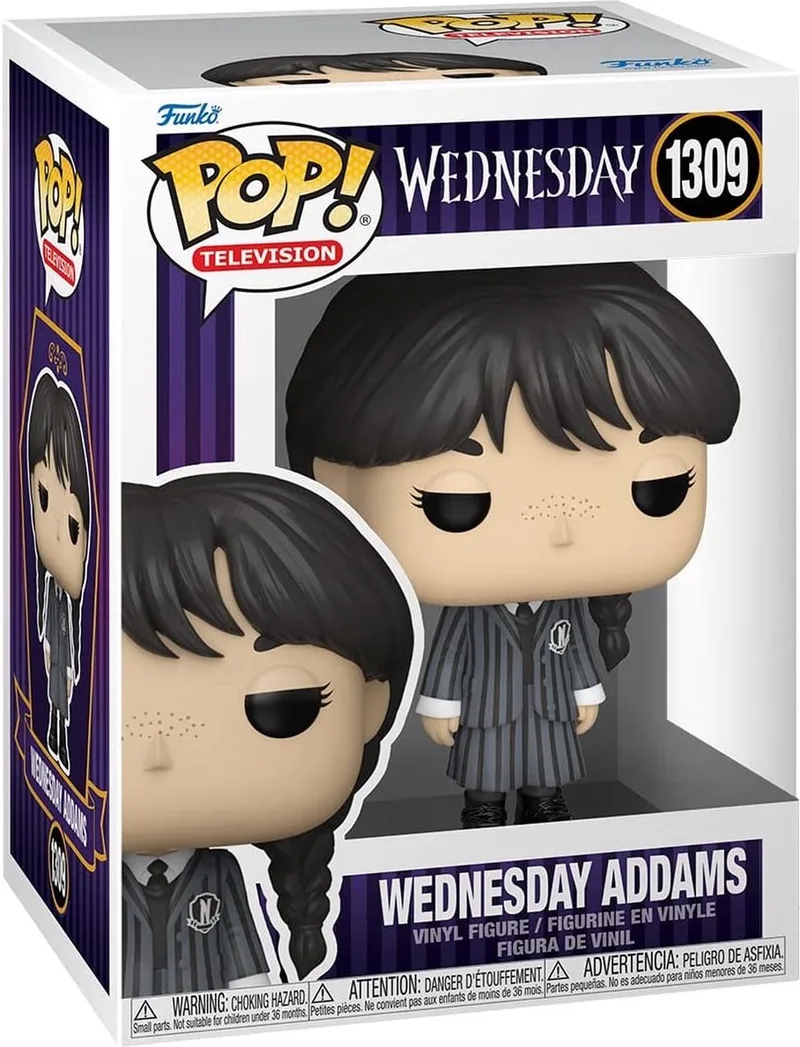 Wednesday Addams - Television collectible - 9,5 cm - #1309 van Funko in Meerkleurig – productfoto