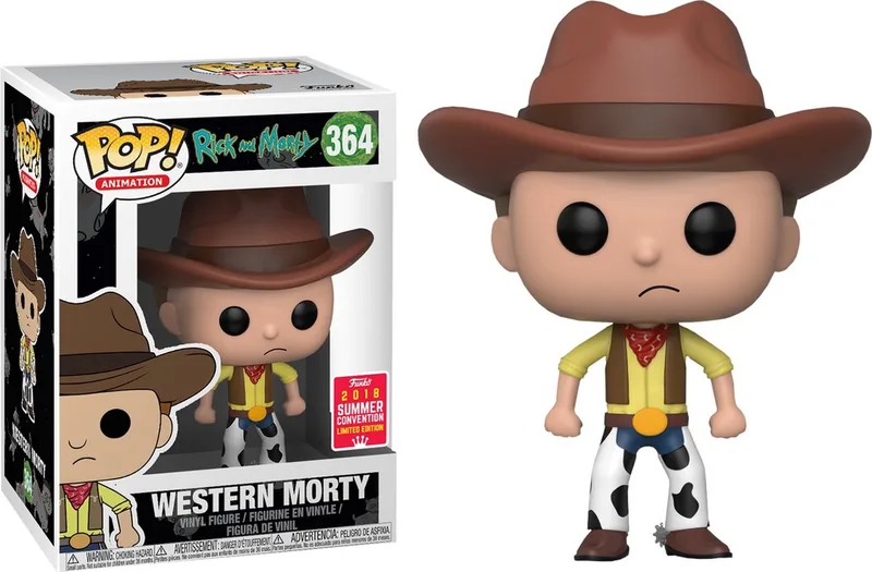 Western Morty SDCC 2018 #364 - Rick & Morty van Funko in Meerkleurig – productfoto