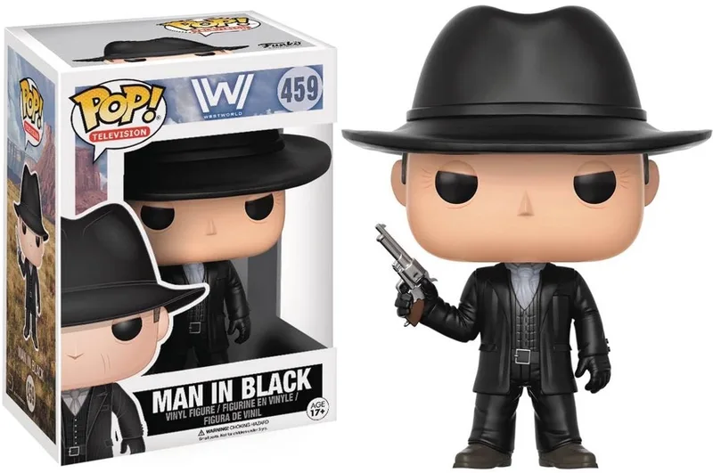 WESTWORLD - Bobble Head POP N¬∞ 459 - Man in Black by Funko in Multicolour – product photo