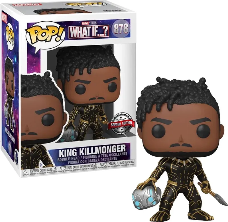 What If…? - King Killmonger #878 US Exclusive by Funko in Multicolour – product photo