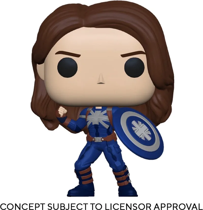What If...? - Marvel POP! Animation Captain Carter (Stealth) 9 cm Verzamelfiguur by Funko in Multicolours – product photo