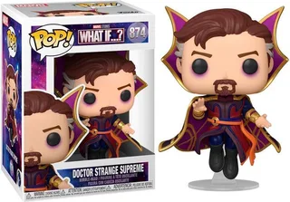 What If...? - POP! Doctor Strange Supreme 9 cm Verzamelfiguur by Funko in Multicolours – product photo 1 of 2