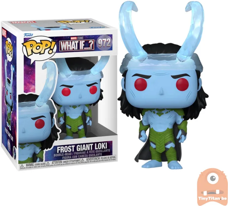 What If...? Verzamelfiguur Marvel POP! Animation 9 cm Multicolours by Funko in Frost Giant Loki – product photo