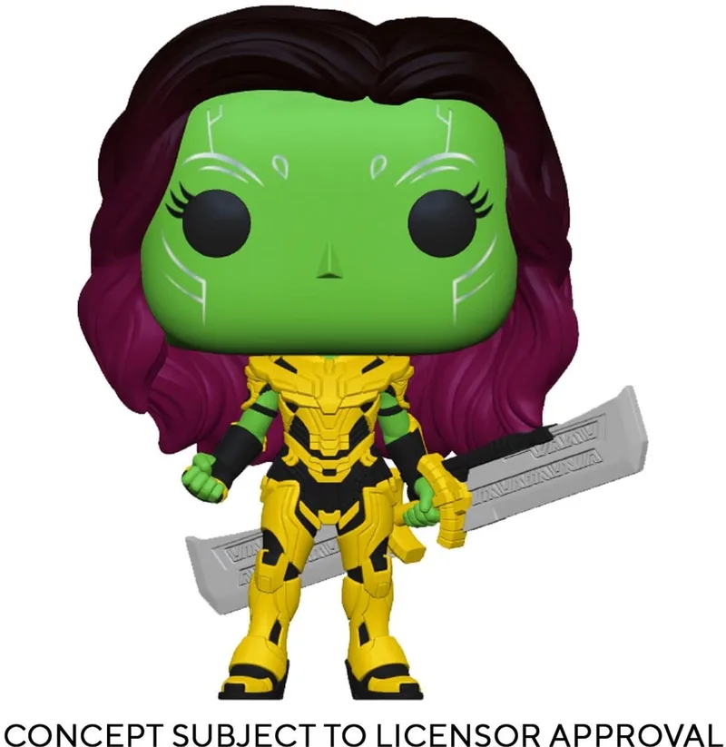 What If...? Verzamelfiguur Marvel POP! Animation Gamora With Blade Of Thanos 9 cm by Funko in Multicolours – product photo