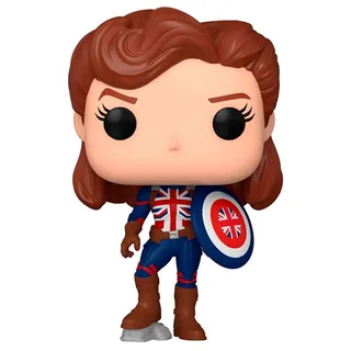 What If...? Verzamelfiguur Pop! Vinyl - Marvel Anything Goes Captain Carter Multicolours van Funko in Meerkleurig – productfoto 2 van 3