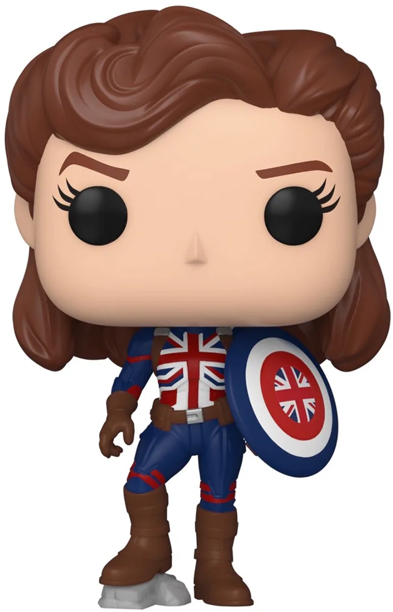 What If...? Verzamelfiguur Pop! Vinyl - Marvel Anything Goes Captain Carter Multicolours van Funko in Meerkleurig – productfoto 1 van 3