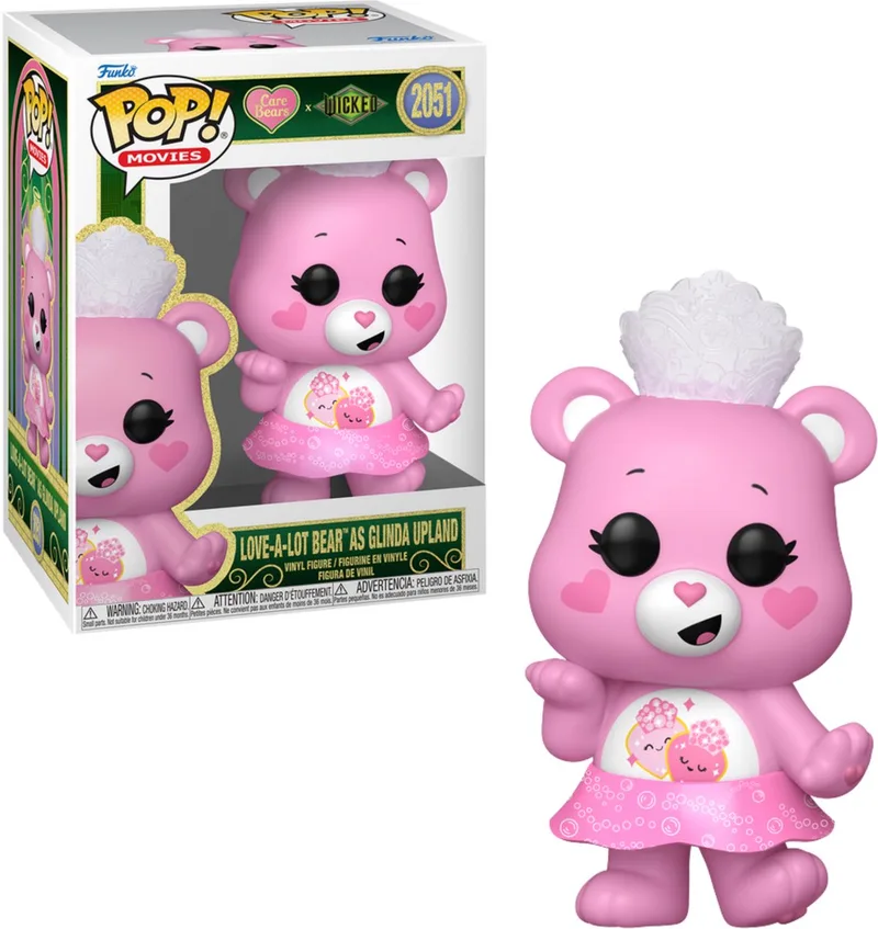 Wicked Love-A-Lot Bear As Glinda Upland - (Pop!Movies) POP 2 Vinyl Figur 2051 Unisex Funko Pop! - Neutraal van Funko in Standard – productfoto