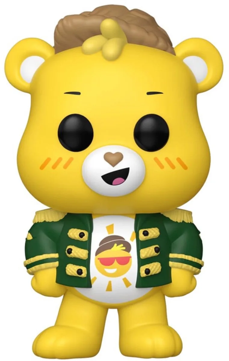 Wicked x Care Bears POP! Vinyl Figure Funshine Bear Scarecrow 9 cm POP! Figuur van Funko in Meerkleurig – productfoto
