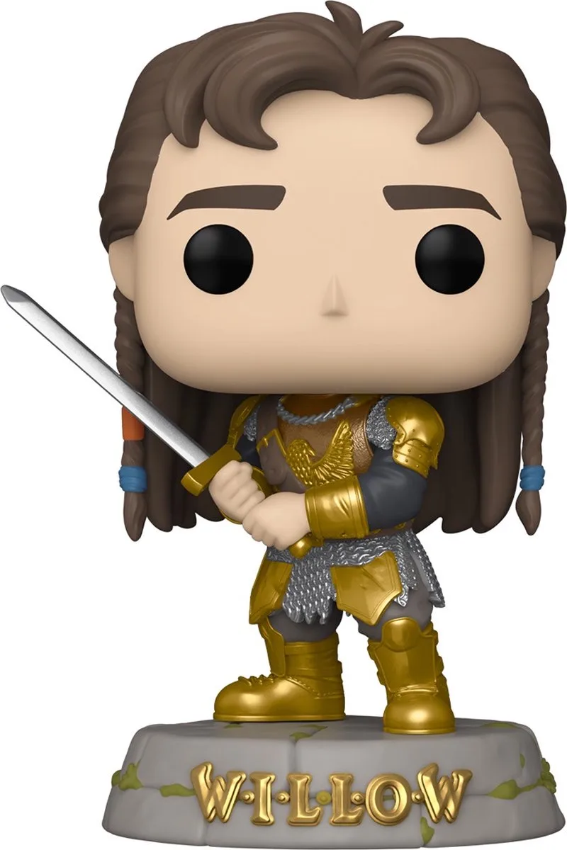 Willow Verzamelfiguur POP! Movies Madmartigan Metallic 9 cm van Funko in Multicolours – productfoto