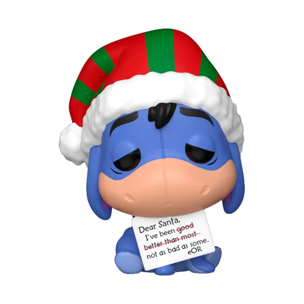 Winnie The Pooh Holiday 2025 Eeyore Tree Holiday Box 4 Cm Sleutelhanger de Funko – photo produit