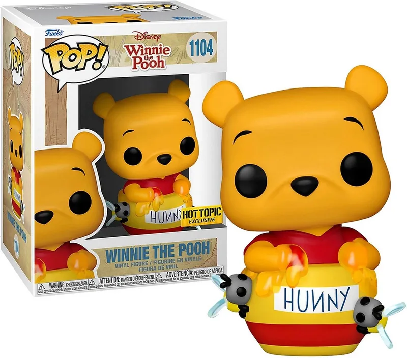 Winnie The Pooh Winnie The Pooh vinylfiguur 1104 Unisex Funko Pop! - Neutraal van Funko in Standard – productfoto