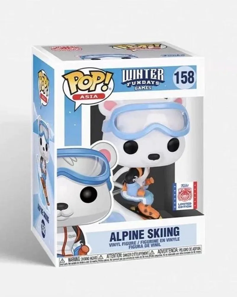 Winter Fundays Games POP! Vinyl Figure Alpine Skiing Exclusive Edition 9 cm POP! Figuur van Funko in Meerkleurig – productfoto