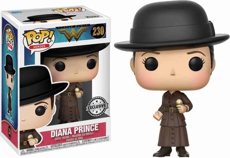 Wonder Woman Diana Prince N° 230 - Verzamelfiguur by Funko in Bonte kleuren – product photo