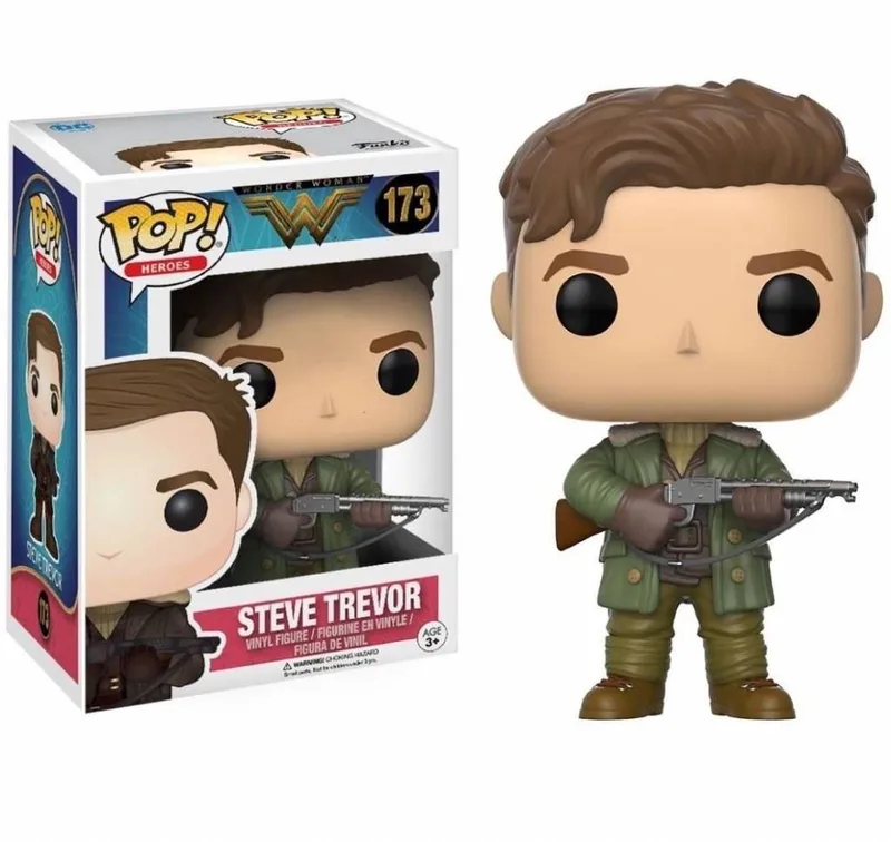 Wonder Woman Steve Trevor - #173 Verzamelfiguur van Funko in Meerkleurig – productfoto