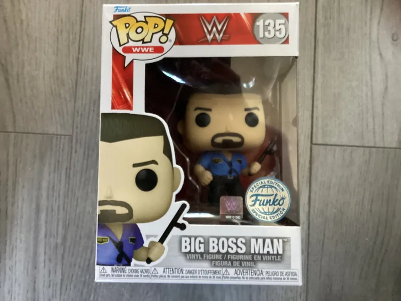 WWE - Big Boss Man #135 GameStop Exclusive van Funko in Meerkleurig – productfoto