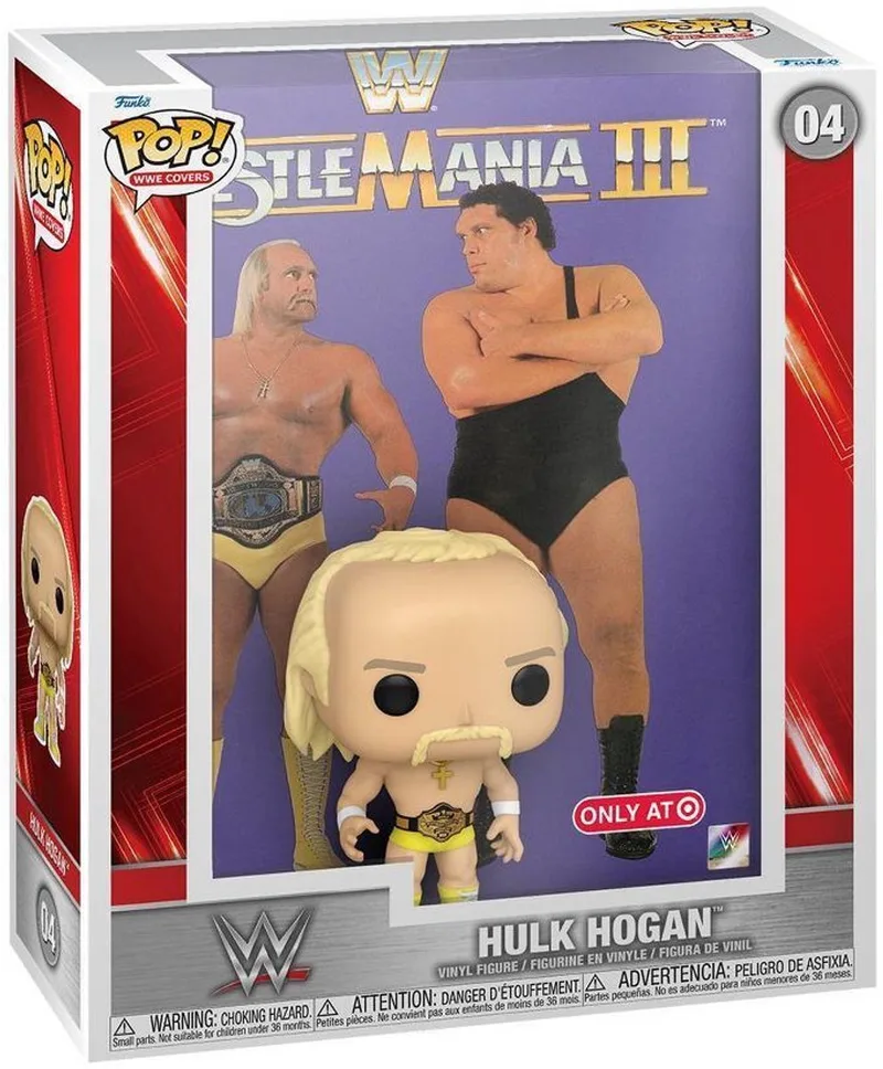 WWE Covers: W - Hulk Hogan #04 Target exclusive de Funko en Multicolore – photo produit