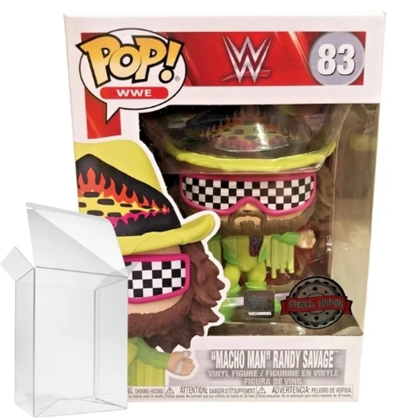 WWE: ''Macho Man'' Randy Savage #83 Special Edition Exclusive by Funko in Green – product photo