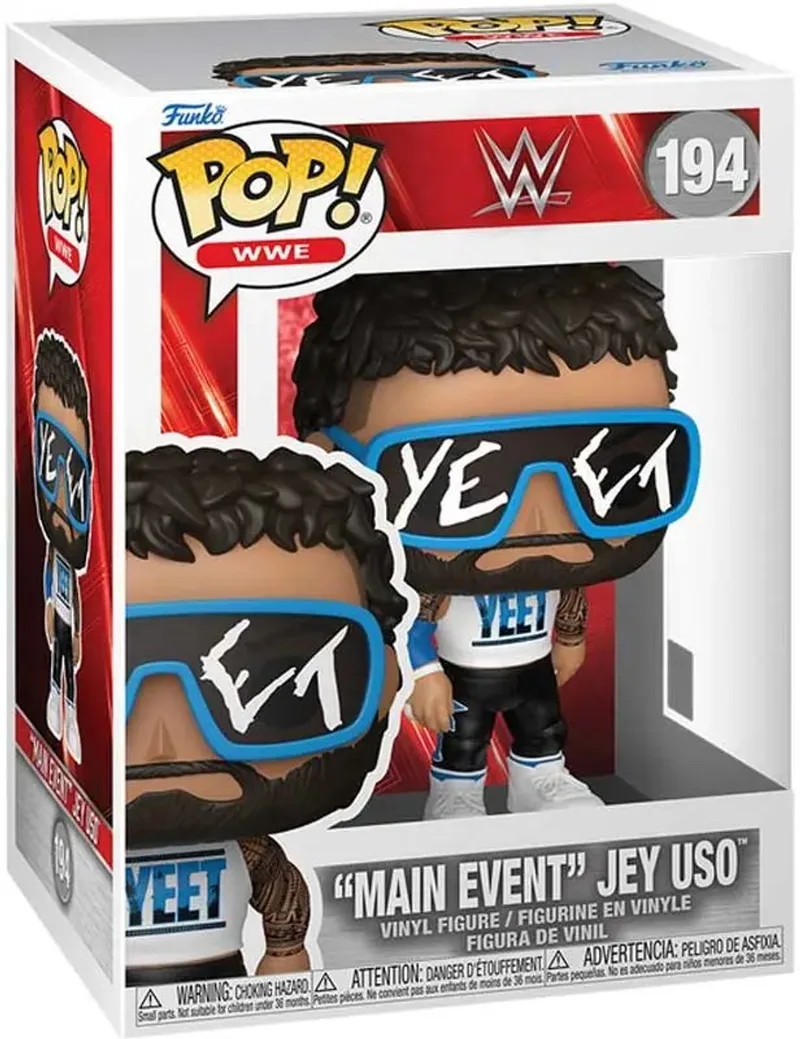 WWE - 'Main Event' Jey Uso #194 by Funko in Multicolour – product photo