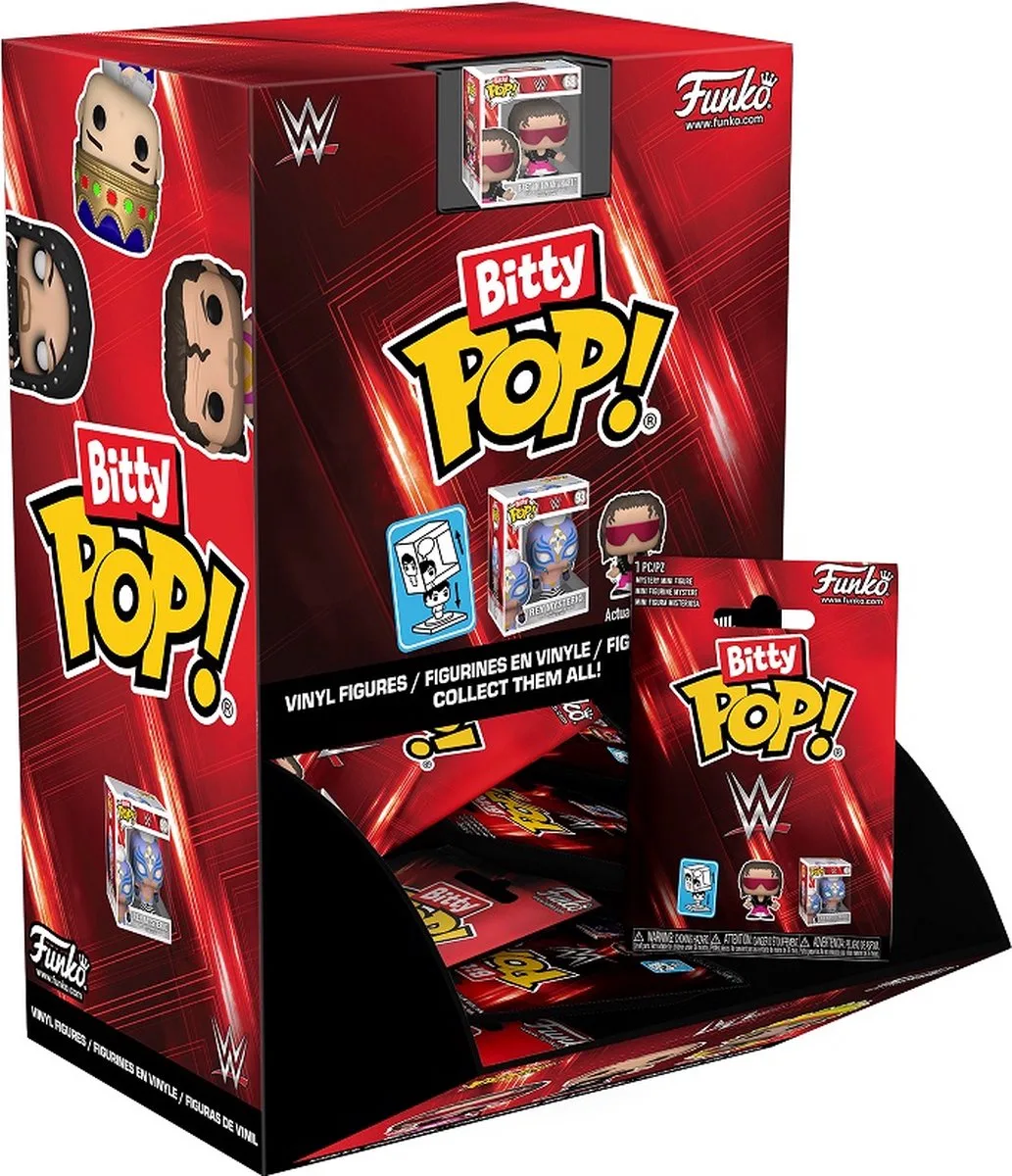 WWE - Mystery Funko Bitty Pop - 1 stuk by Funko in Multicolour – product photo