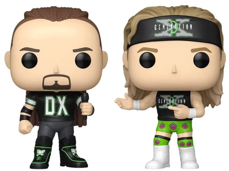 WWE - New Age Outlaws: 'Road Dogg' Jesse James & Billy Gunn 2 Pack van Funko in Meerkleurig – productfoto